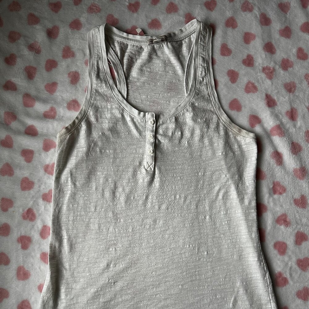 White GAP Tank Top
